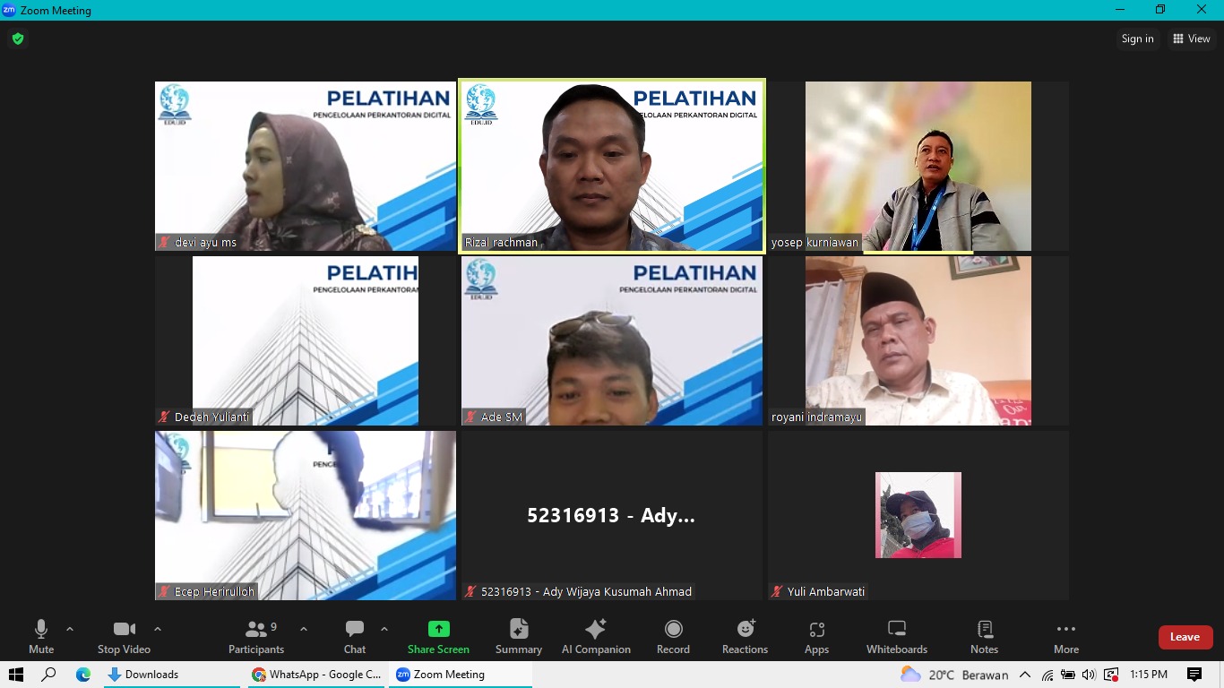 Sertifikasi Uji Kompetensi Digital Office Management 290524